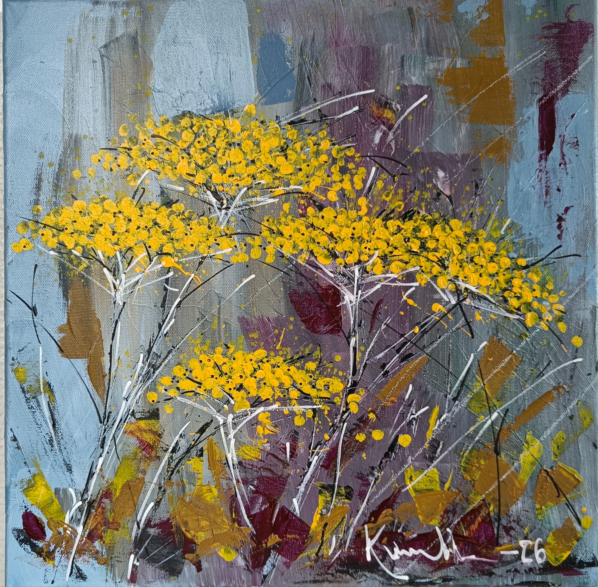 Keimailevat keltaiset (40x40)